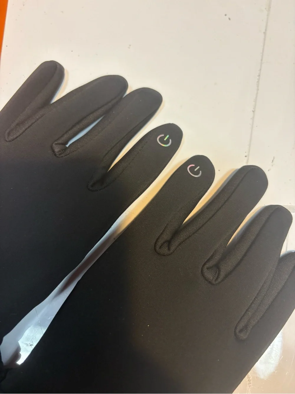 Simdri winter gloves touchscreen compatibility anti-slip silicone pads kids